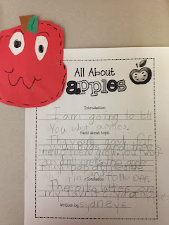 Apples, Apples, Apples - First Grade Roars!