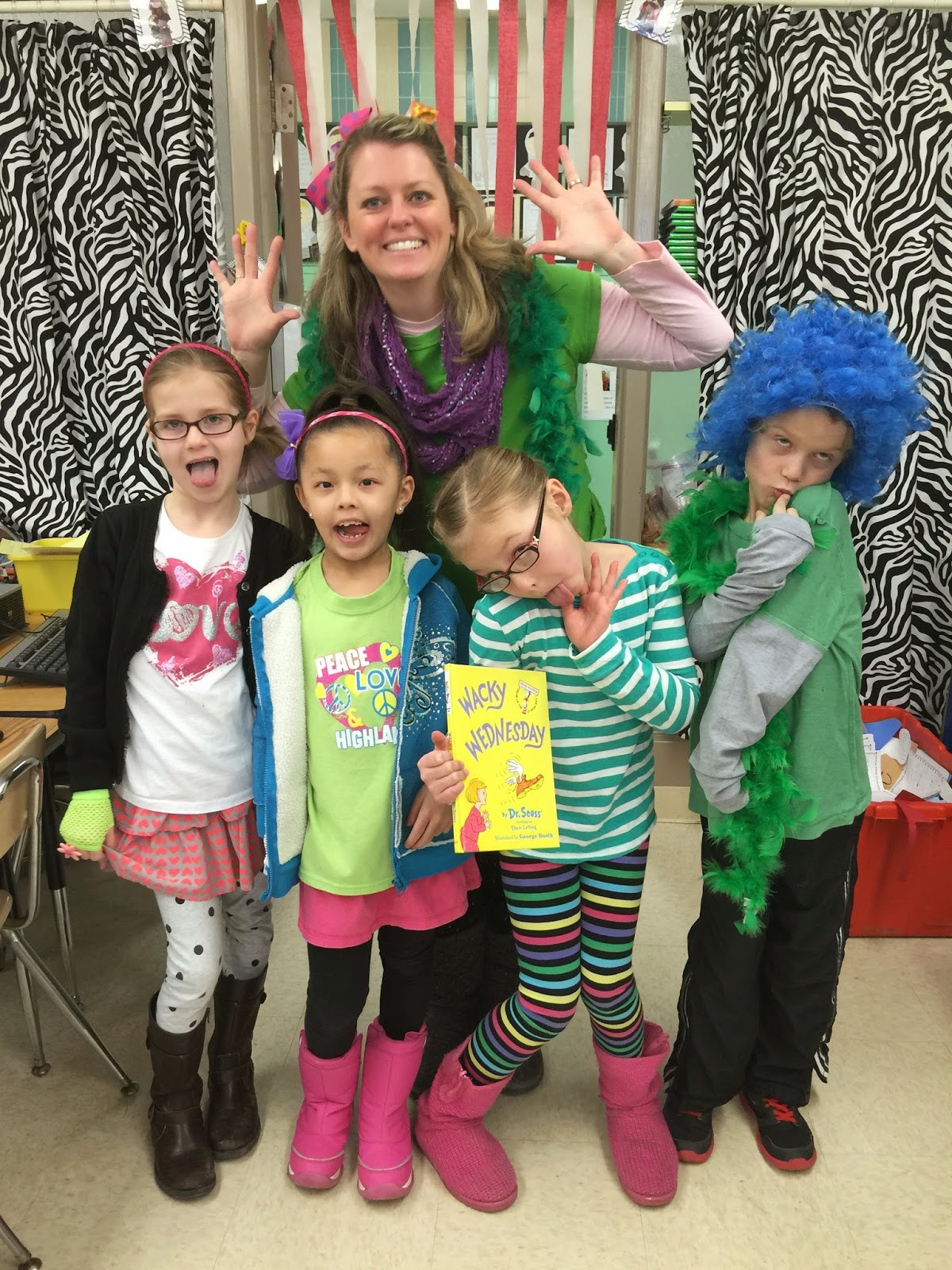 Day 3 Dr. Seuss 5 Day Freebie...Wacky Wednesday - First Grade Roars!