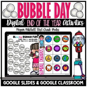 bubble day digital activities
