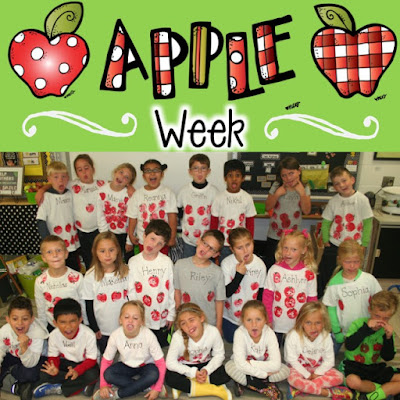 Apple Week...Not sure how we got it all in! - First Grade Roars!
