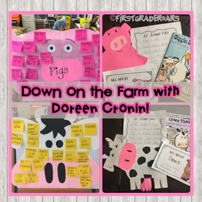 Down on the Farm with Doreen Cronin Stories - First Grade Roars!
