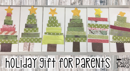 Holiday Gift for Parents - First Grade Roars!