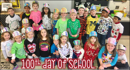 100th Day Full of Memories - First Grade Roars!