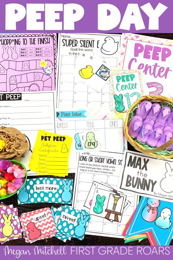 Peep Day Easter Activities for the Classroom