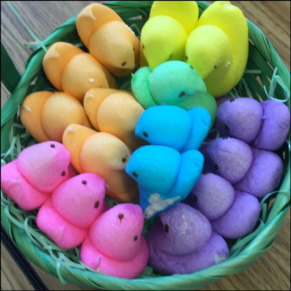 peeps for Easter classroom activities