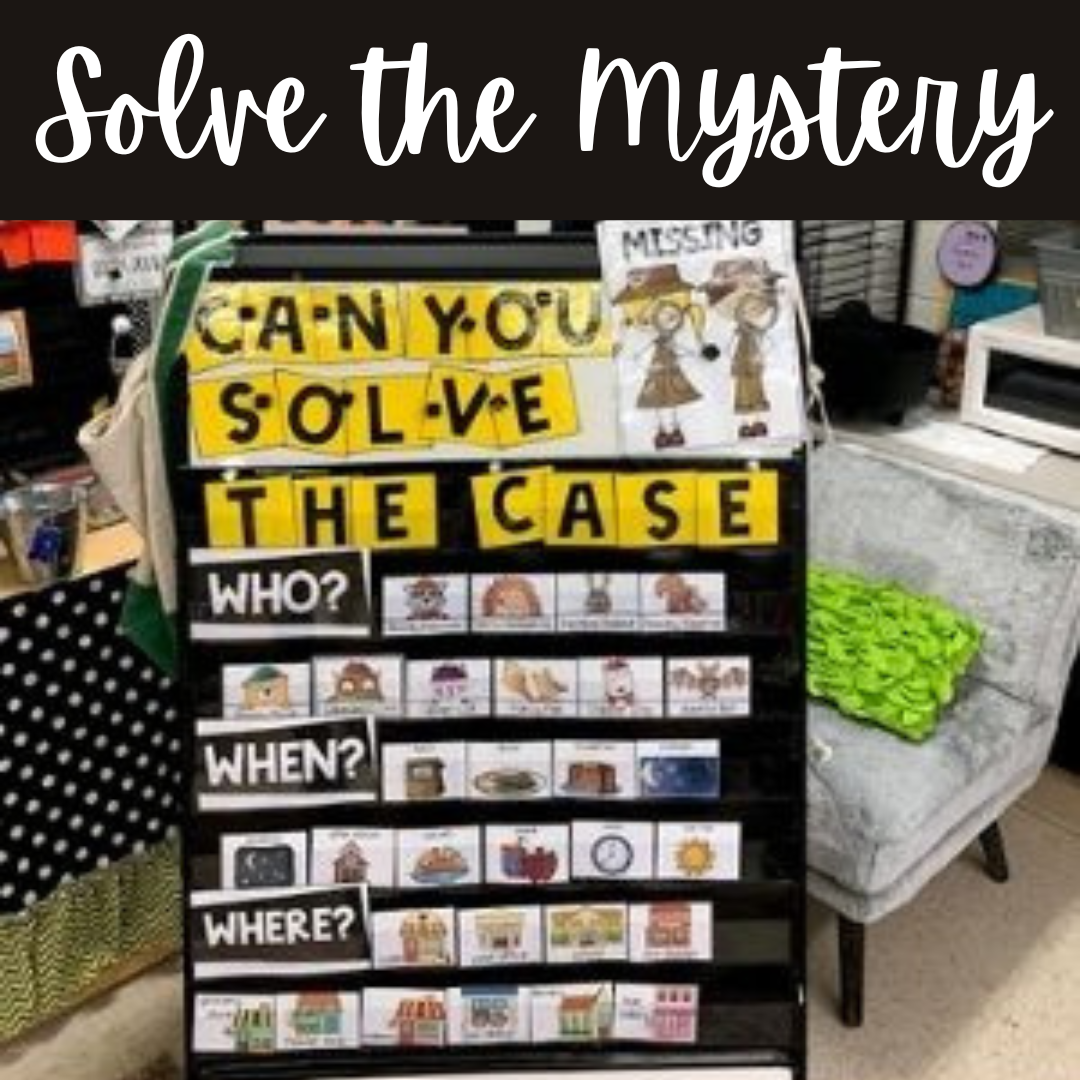 solve the mystery activities