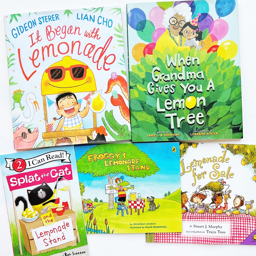story selections for lemonade day end of the year theme days