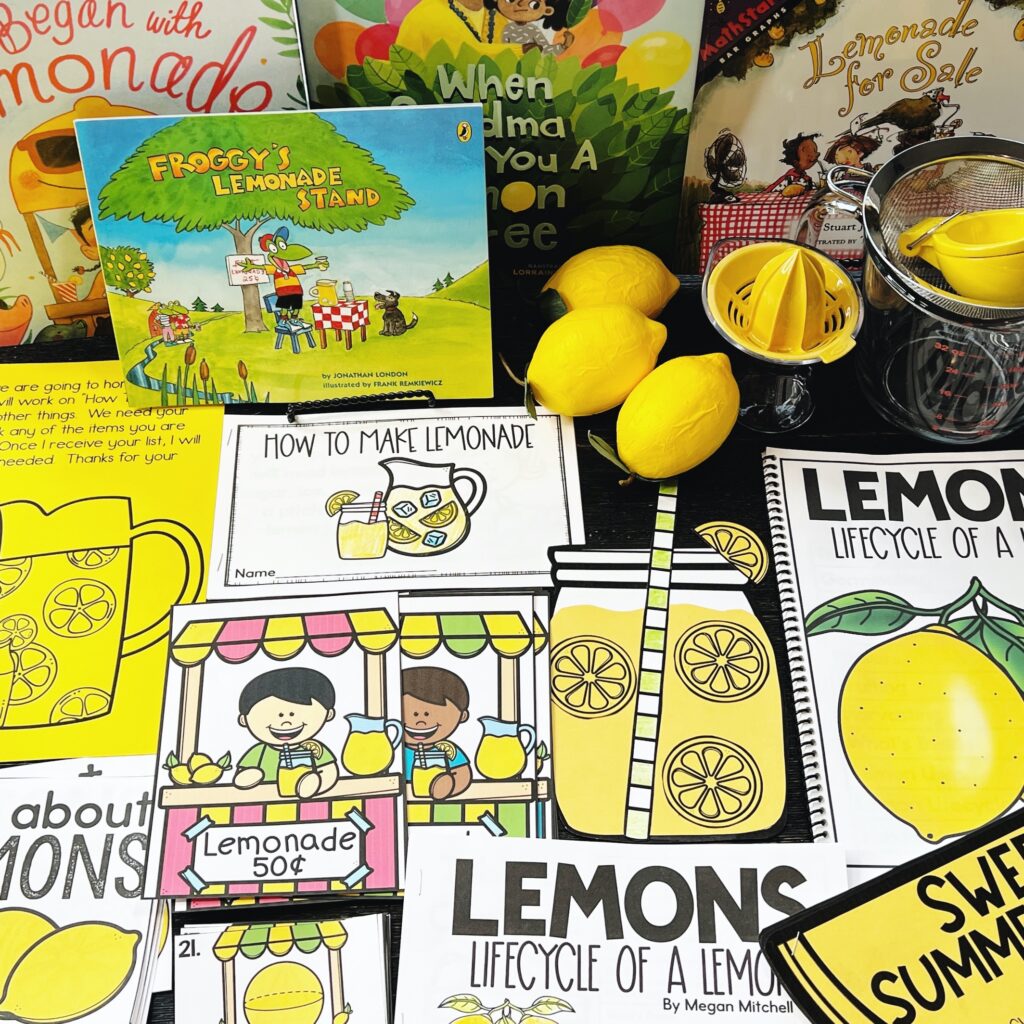 Lemonade Day end of school year activity