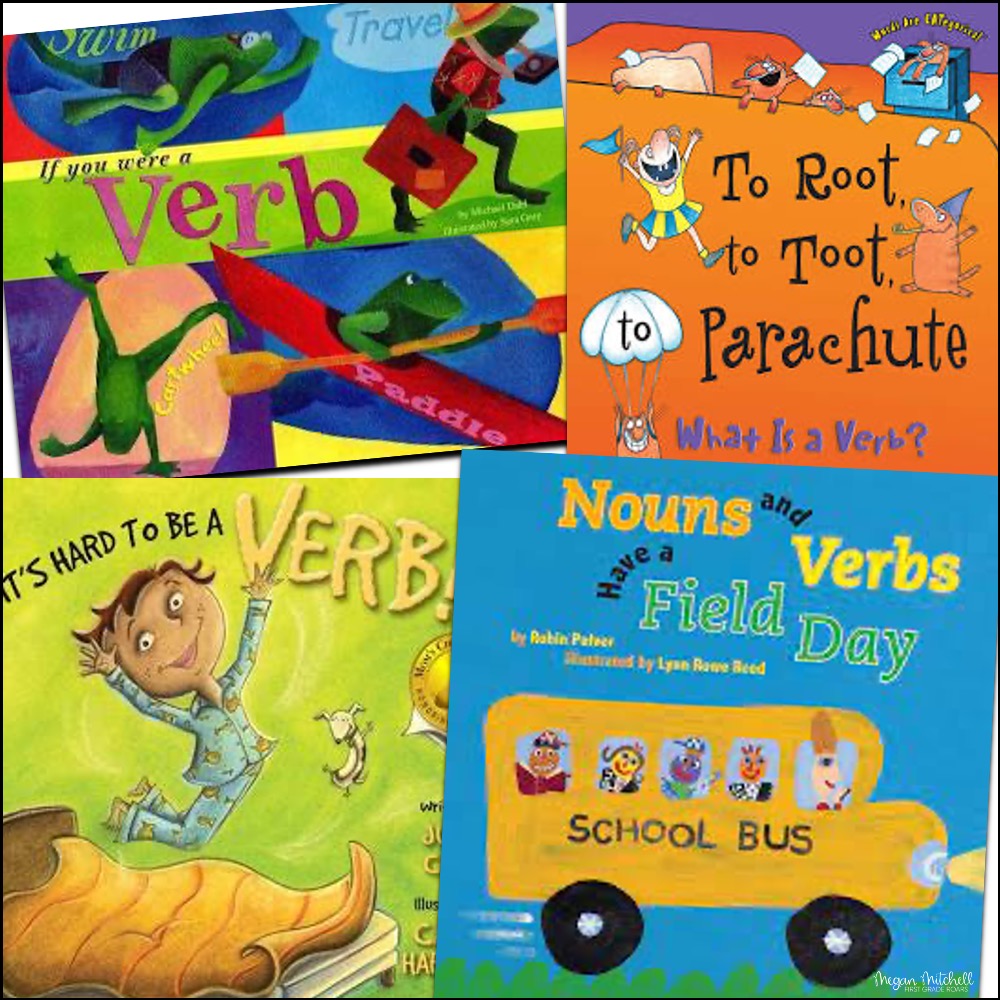 books for teaching action verbs