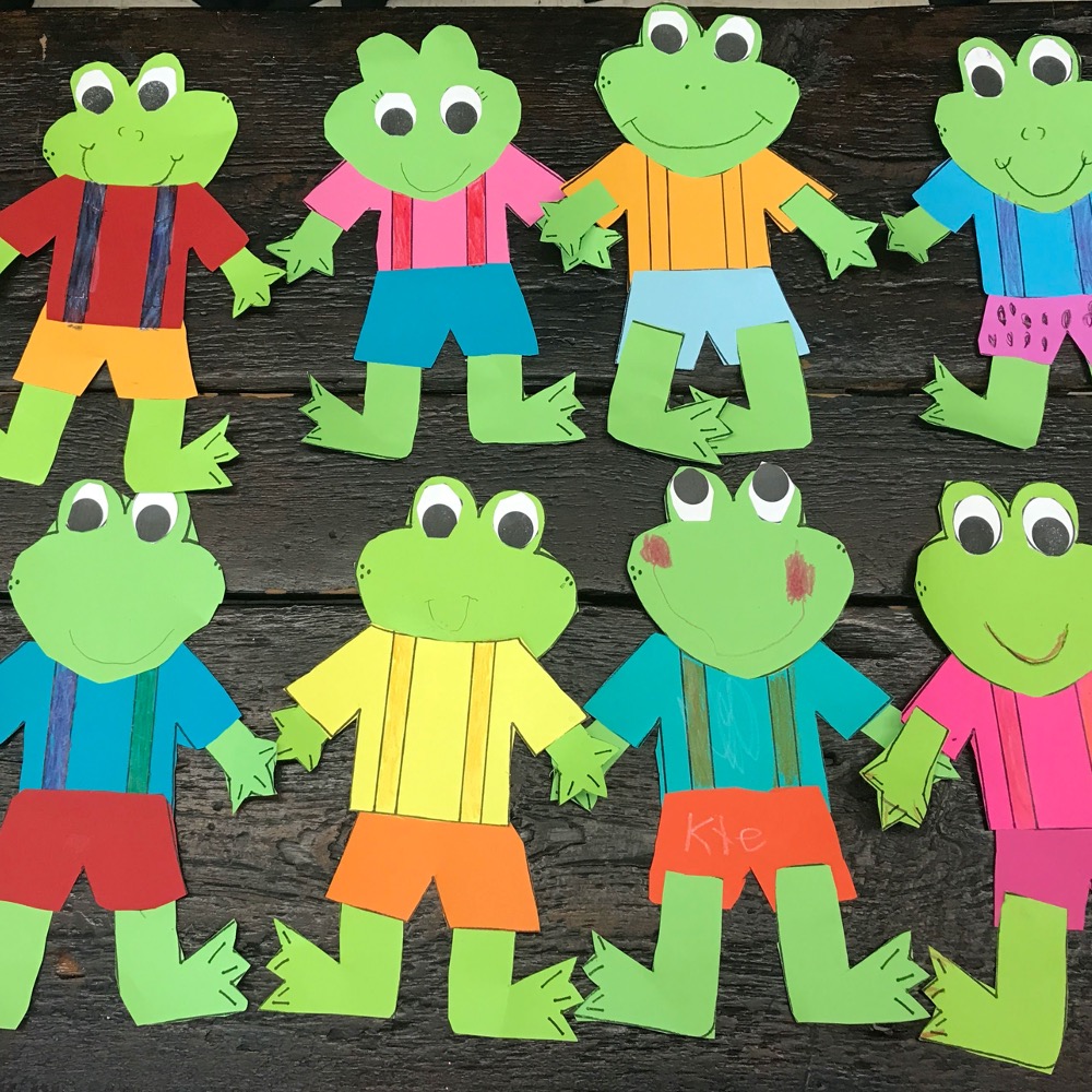 Froggy Goes to School craft