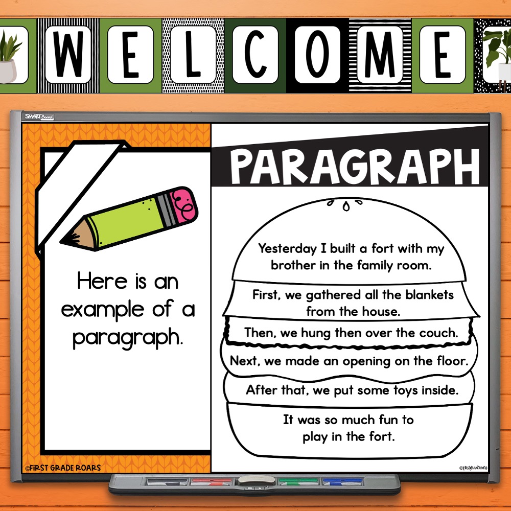 smart board slides for writing lessons
