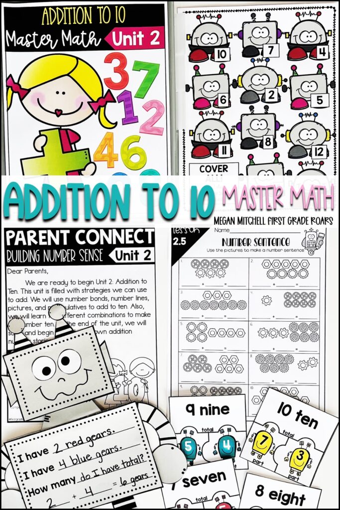 addition to 10 activities for first grade