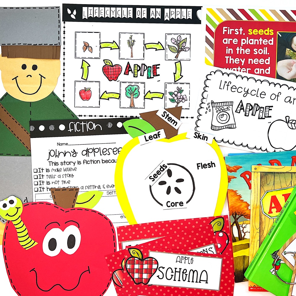 apple activities for first grade