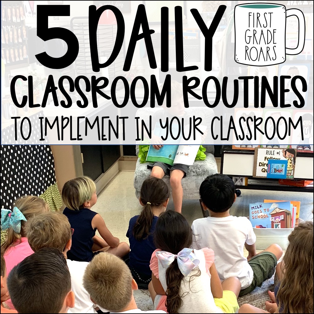 classroom routines for back to school