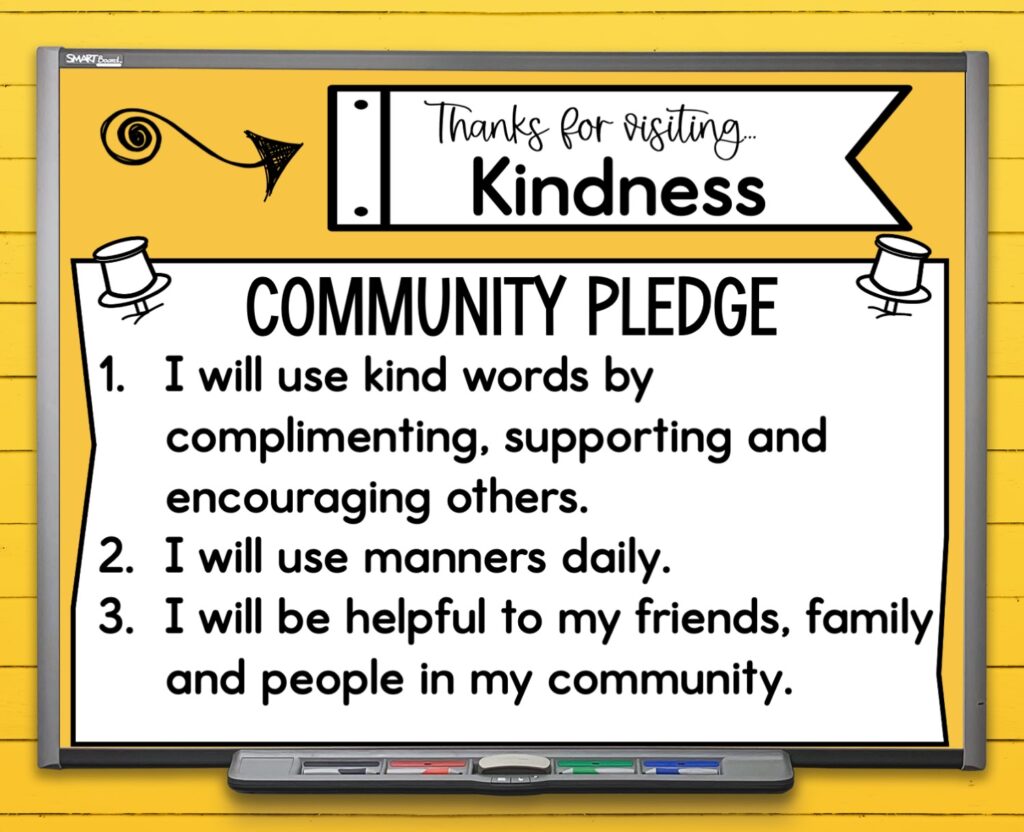 Kindness pledge