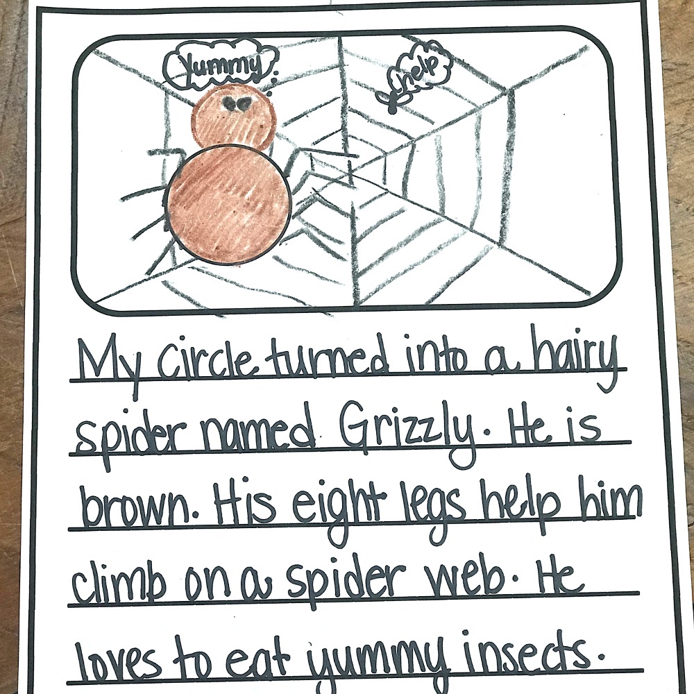 first grade shapes story