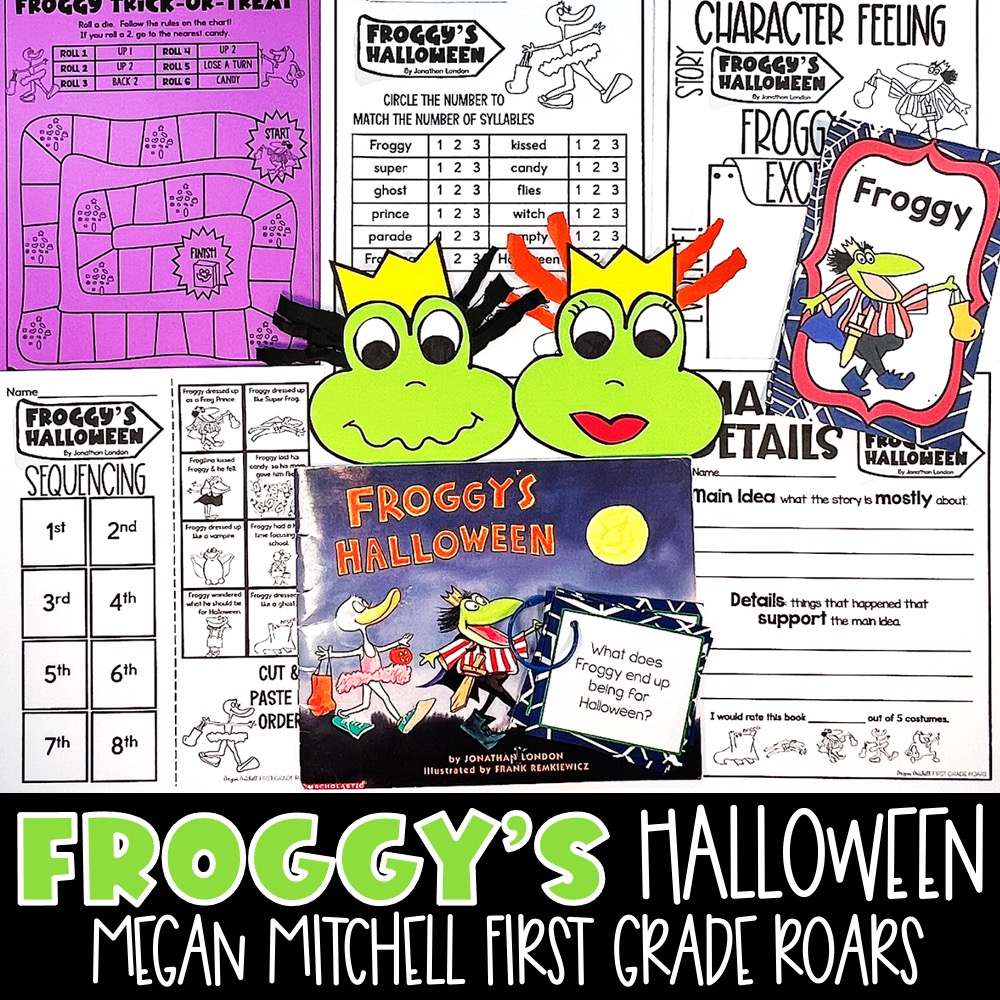 Froggy's Halloween activities