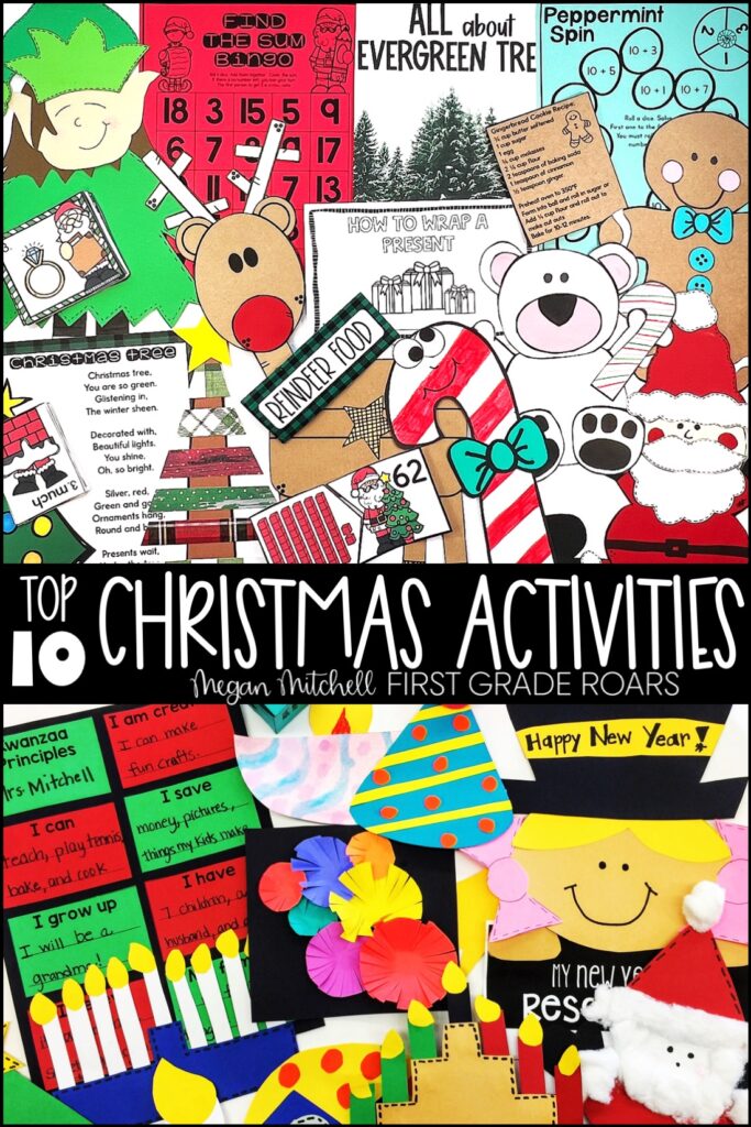 top 10 Christmas activities for the classroom
