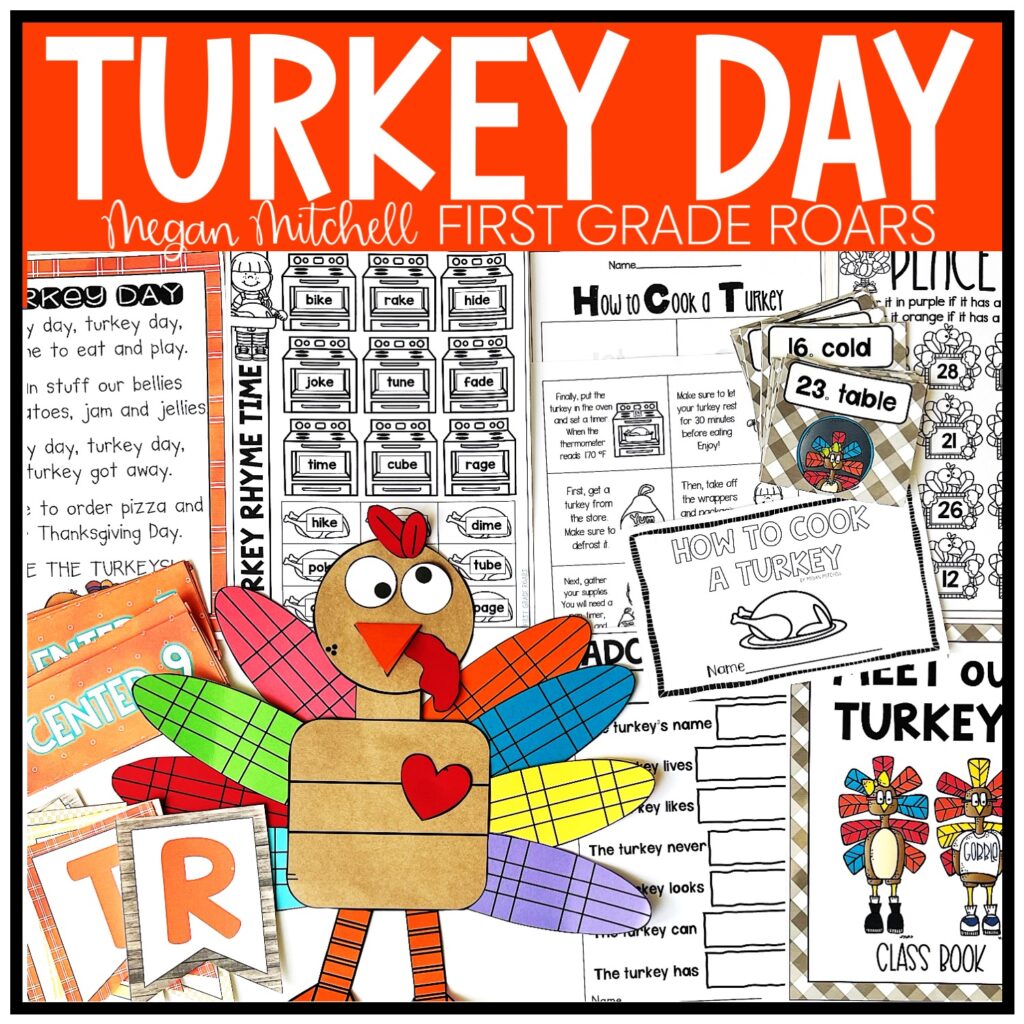 turkey activities for the classroom