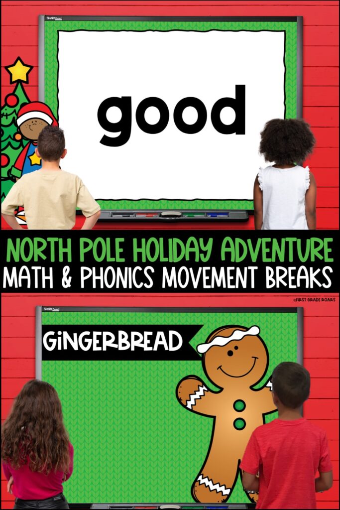 Christmas movement breaks for the classroom