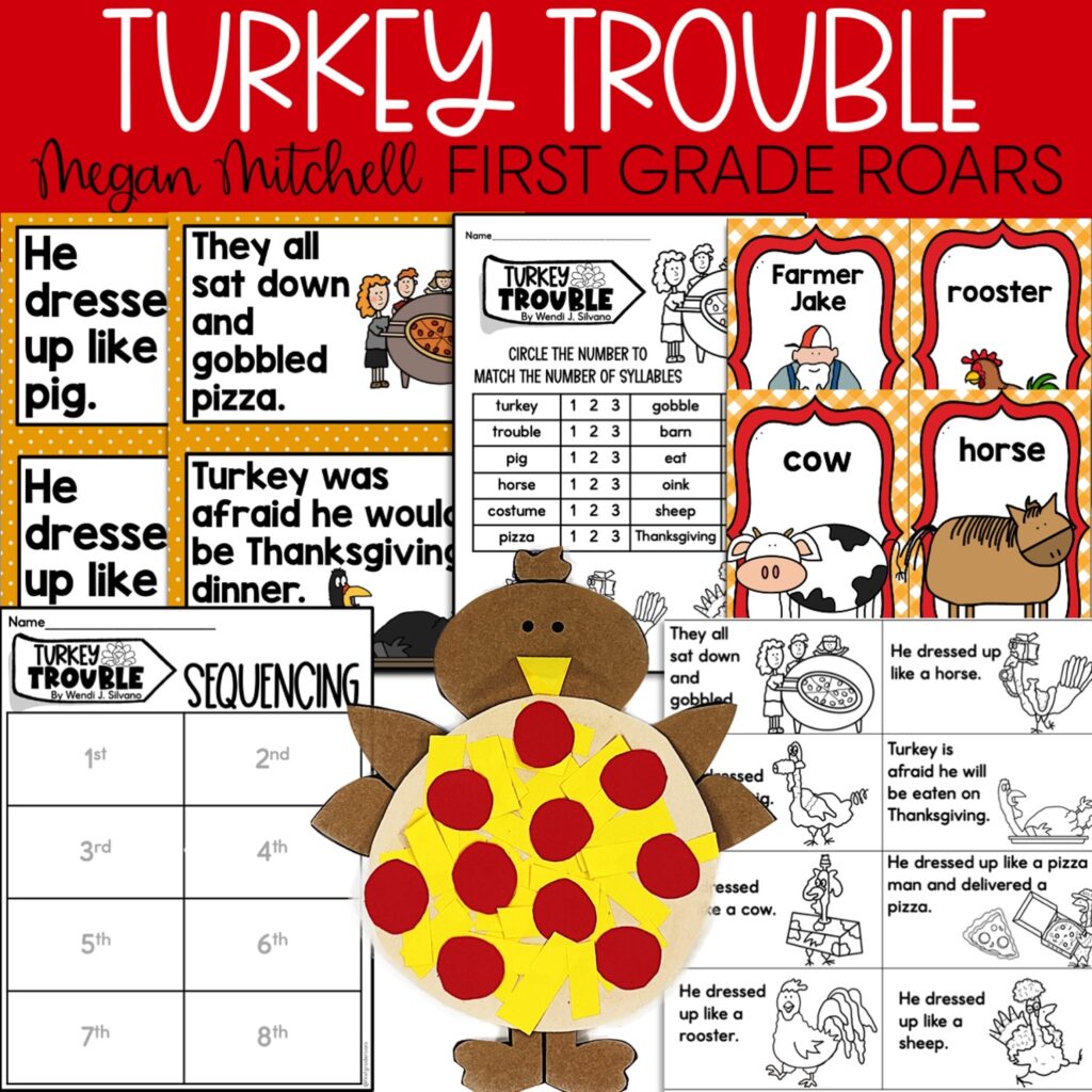 Turkey Trouble activities