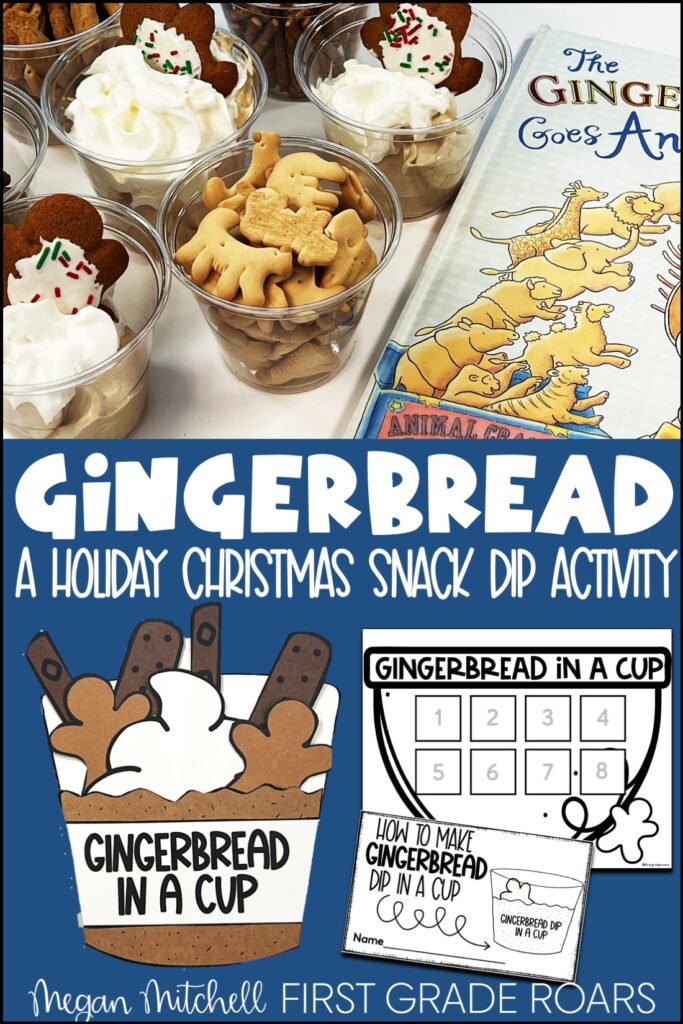Gingerbread in a cup Christmas activity for the classroom