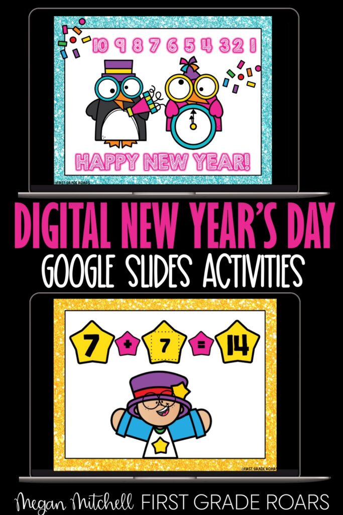 digital new year's activities 