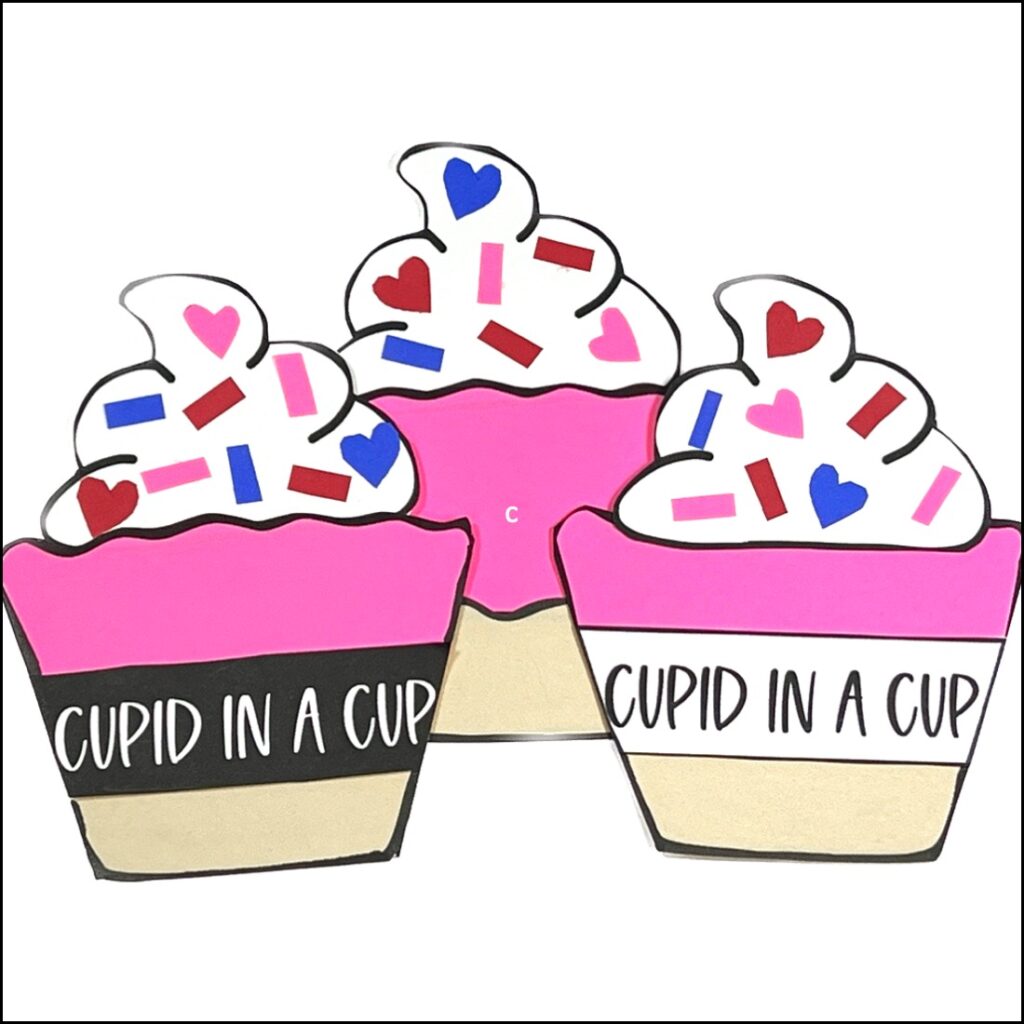 Cupid in a Cup Valentine's Day craft