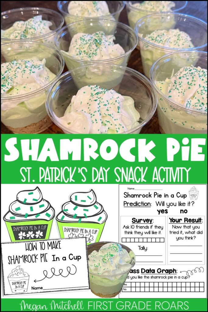 Shamrock Pie in a Cup