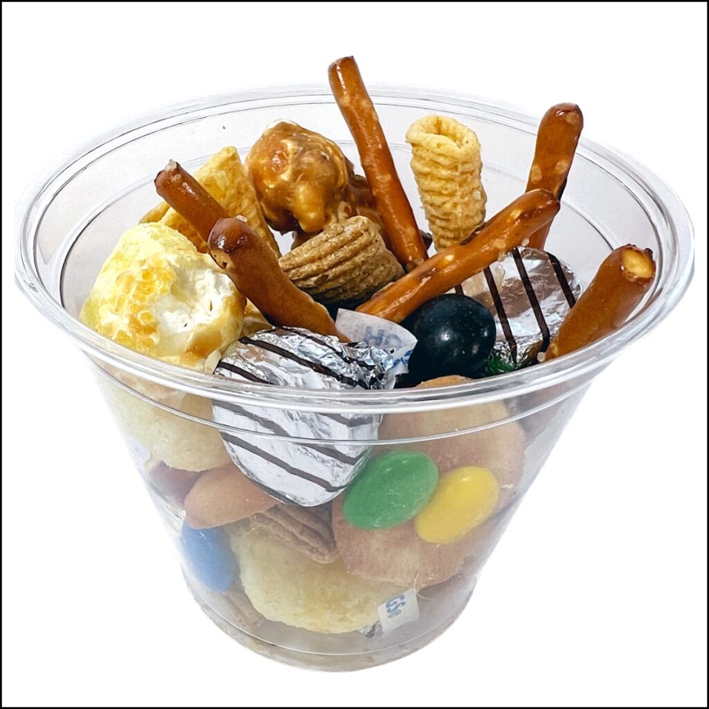 Tailgate in a Cup trail mix