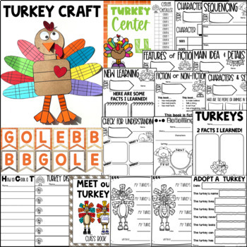 Turkey craft and activities