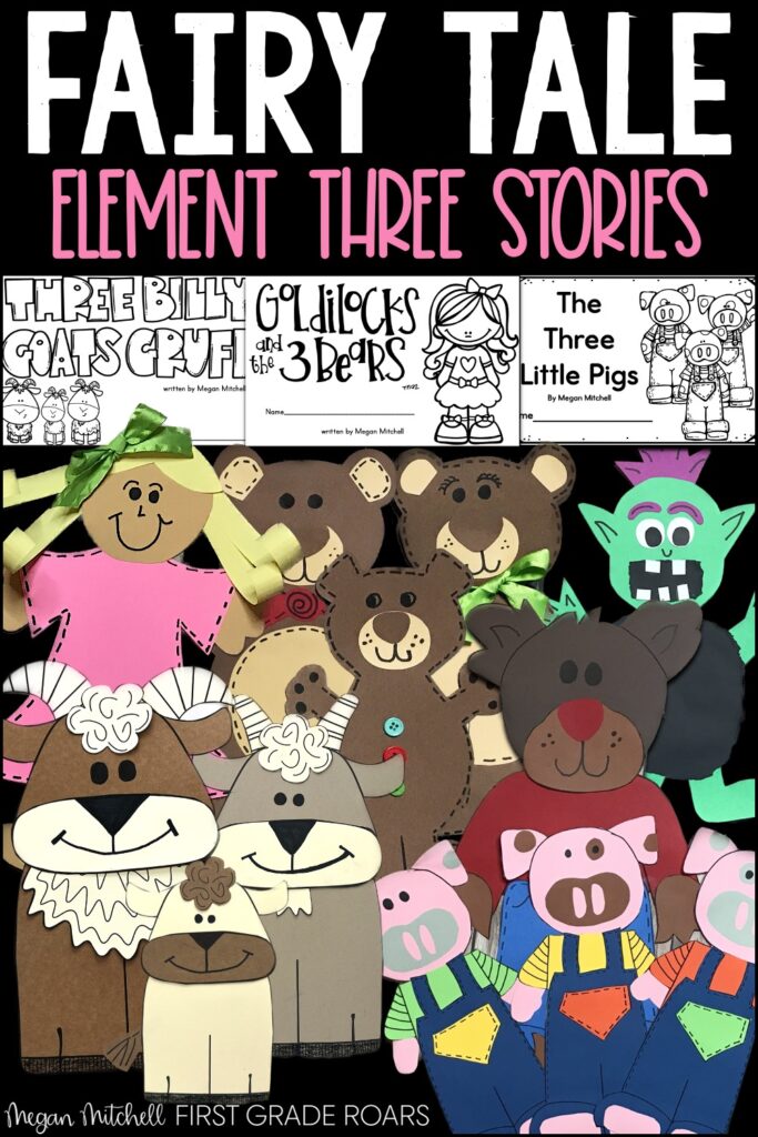 fairy tales for first grade with the element of three
