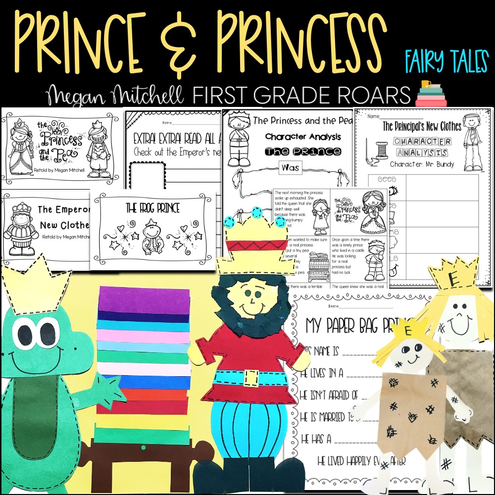 prince and princess fairy tales for first grade