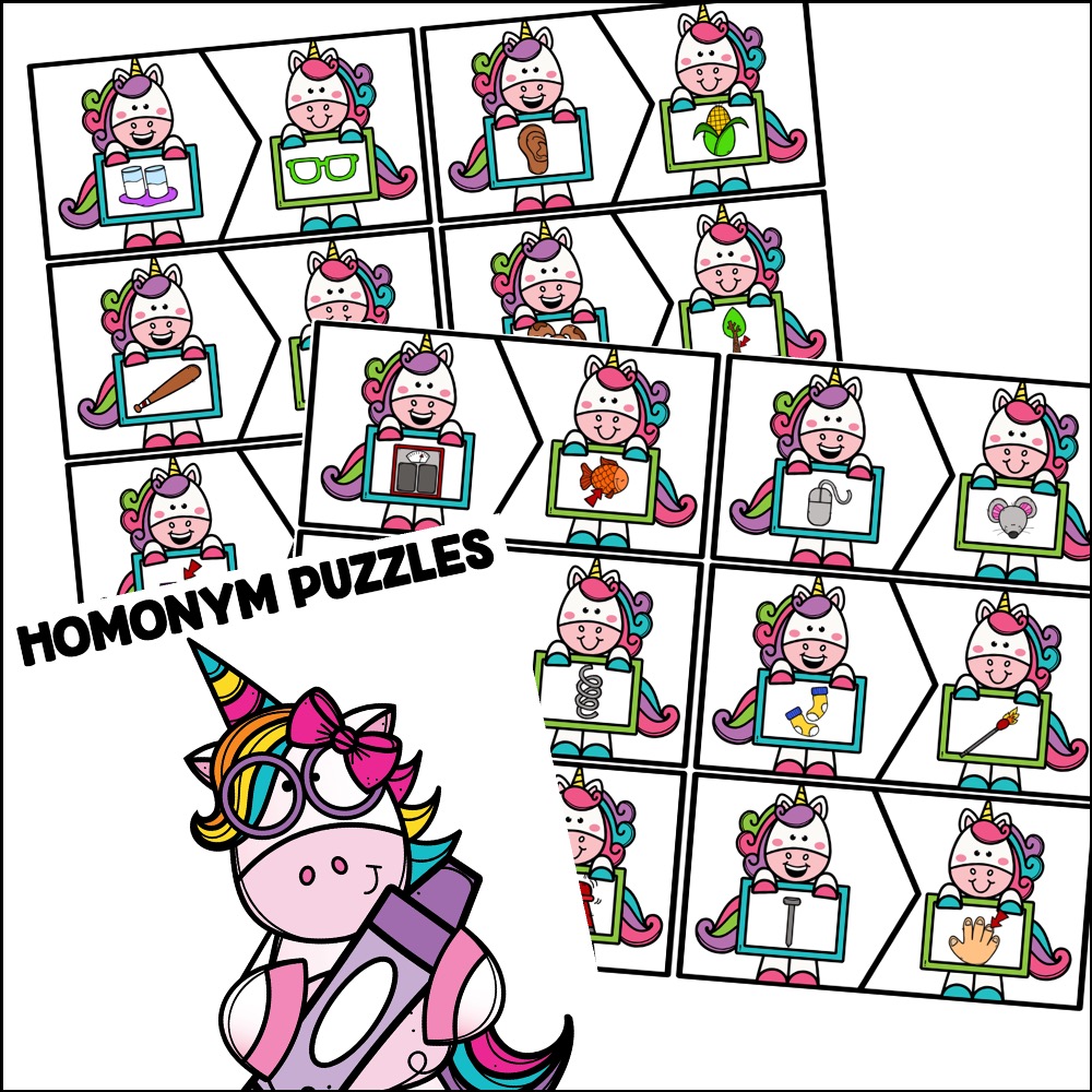 homonym puzzles