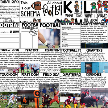 printable football book
