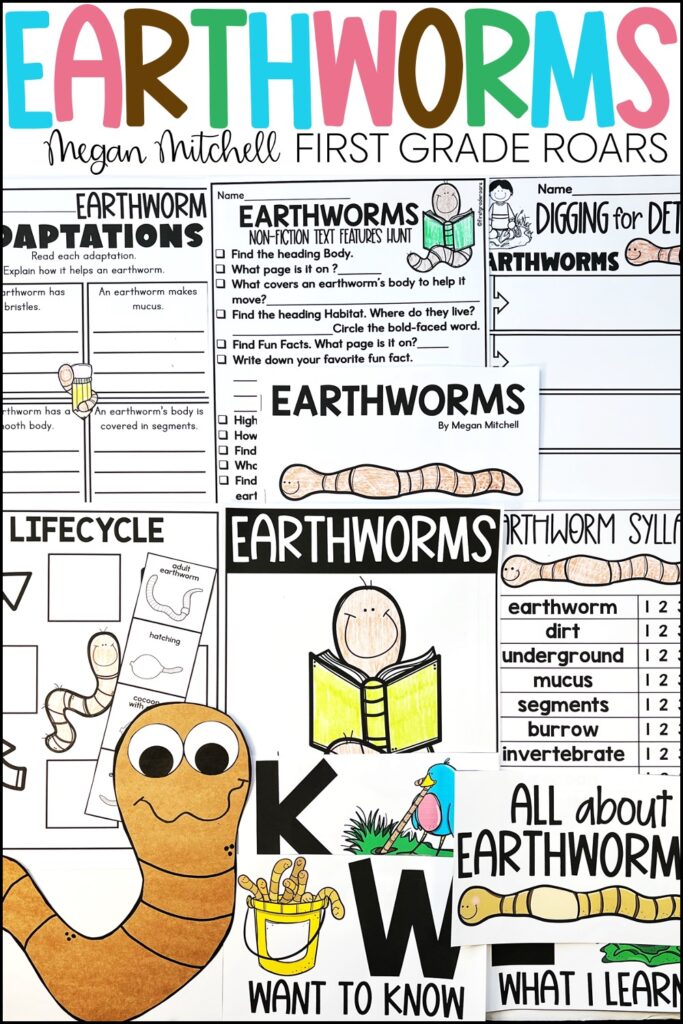 earthworm activities for earth day