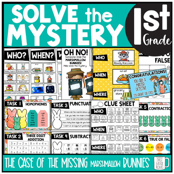 Spring Solve the Mystery activity