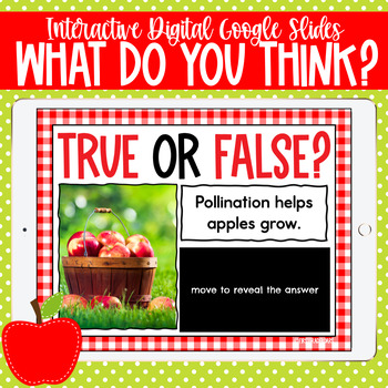 Apples True or False Google Slides