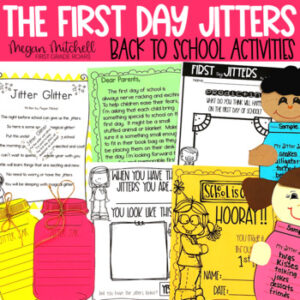 First Day Jitters activities