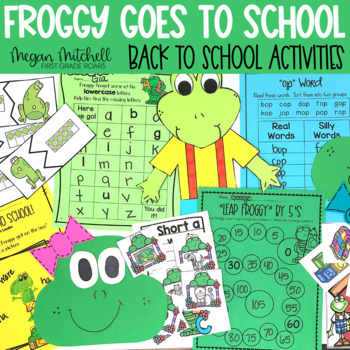 Froggy Goes to School activities