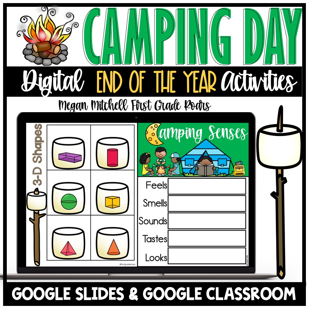 Digital camping theme day