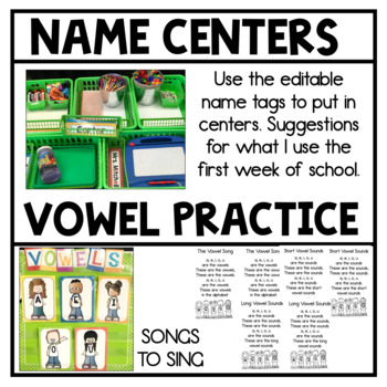 name centers activities