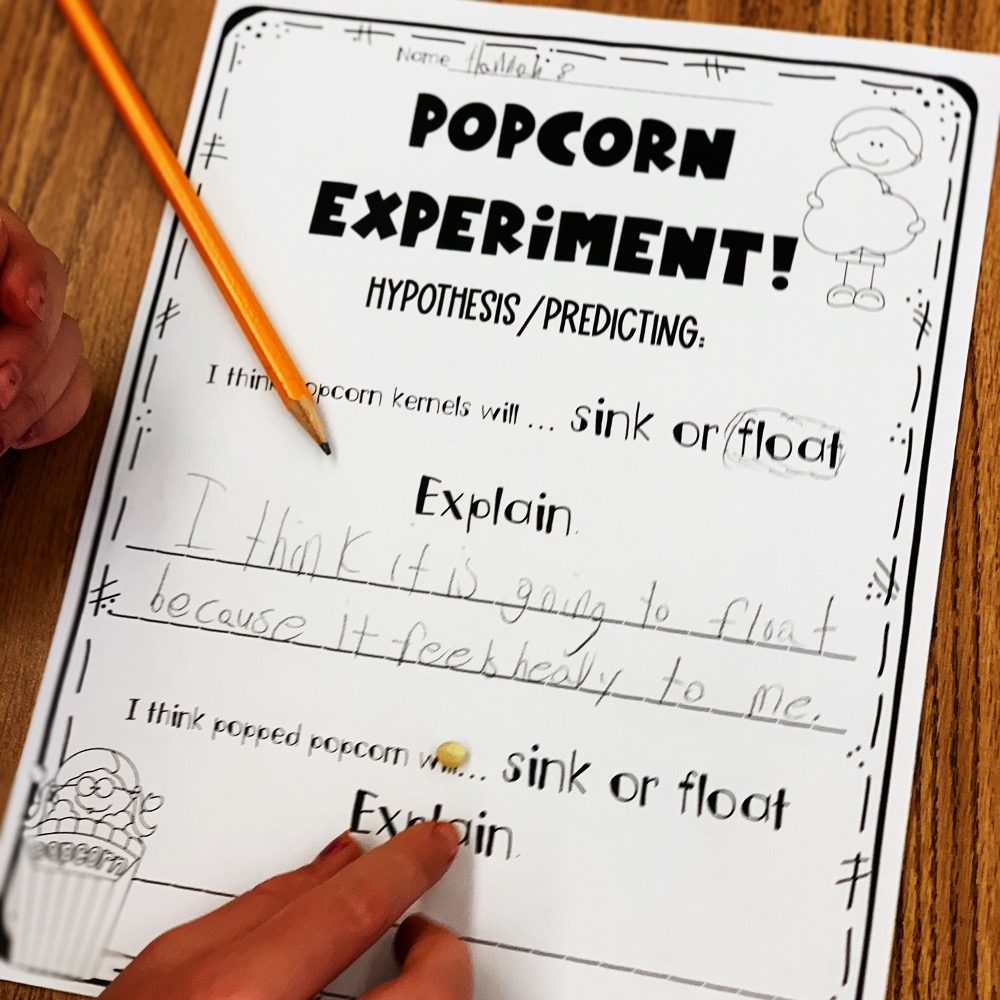 popcorn experiment