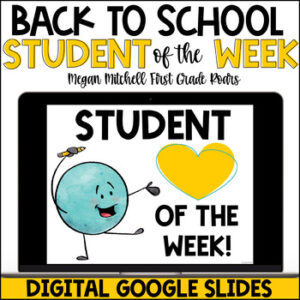 Student of the Week templates