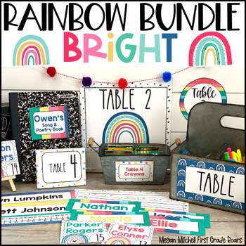 Bright Rainbow Classroom Theme