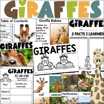 giraffe nonfiction unit