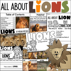 Lions Nonfiction Unit