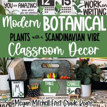 Modern Botanical Classroom theme