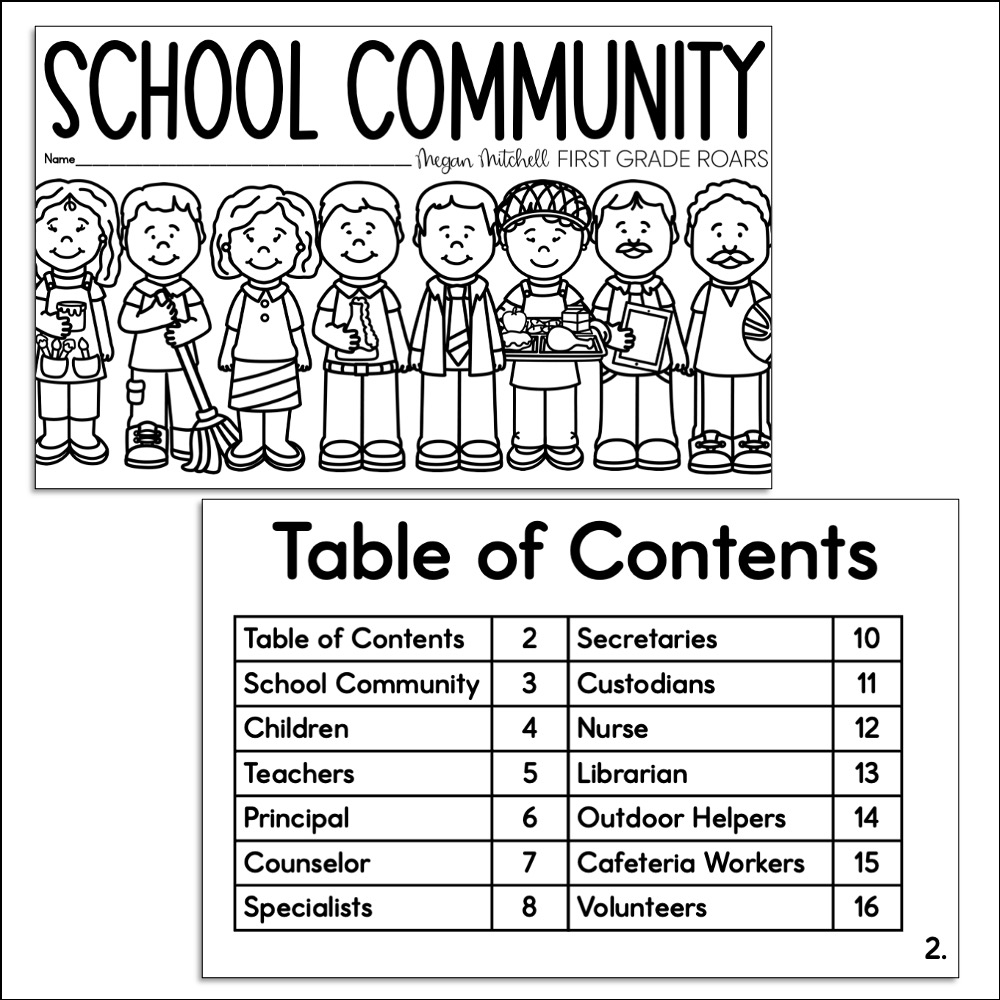School Community Nonfiction book