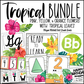 Tropical Classroom Theme